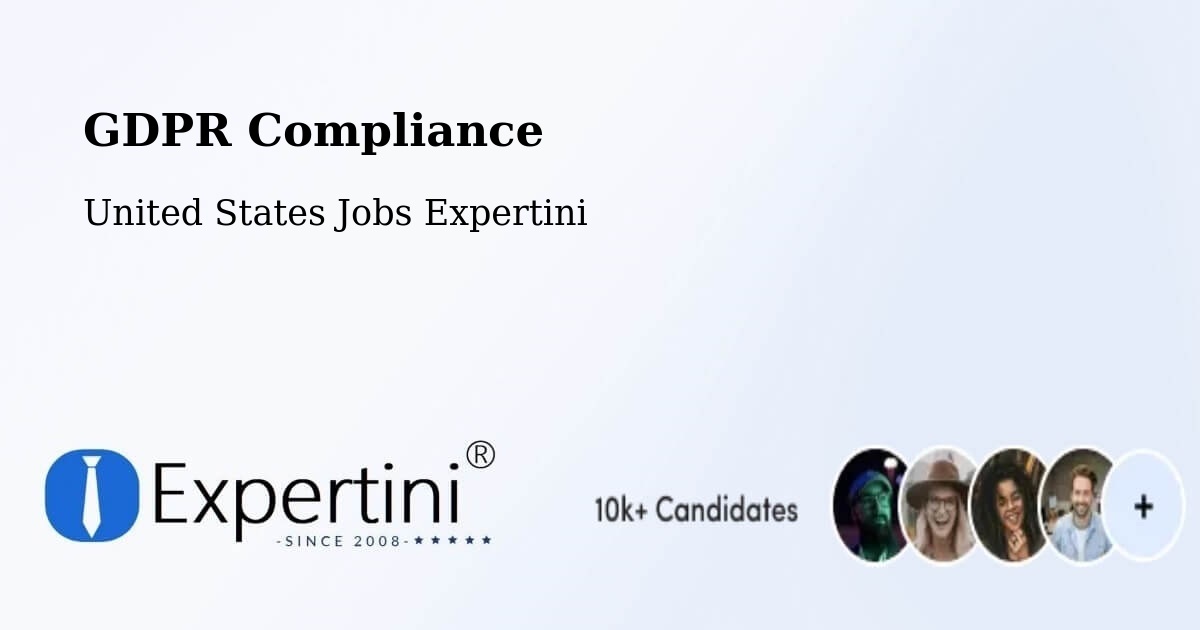 EU GDPR Compliance Statement – Pharr - United States Jobs Expertini